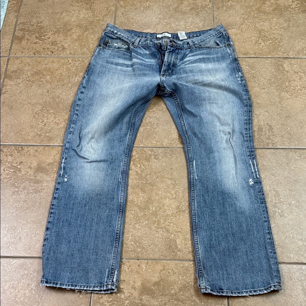 A/X Armani Exchange Relaxed Fit Blue Jeans